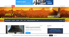 Desktop Screenshot of iholyland.com